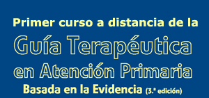 Primer curso a distancia de la Gu&iacute;a Terap&egrave;utica